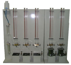 JIS型変水位透水試験装置　単式  S-165